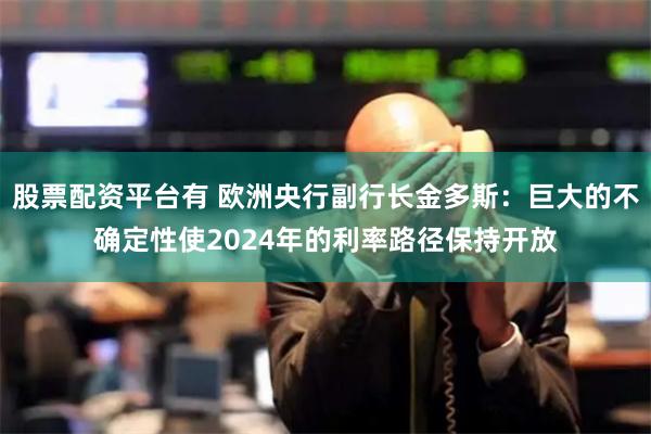 股票配资平台有 欧洲央行副行长金多斯：巨大的不确定性使2024年的利率路径保持开放