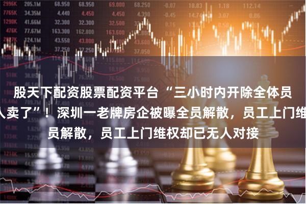 股天下配资股票配资平台 “三小时内开除全体员工”“房子都没人卖了”！深圳一老牌房企被曝全员解散，员工上门维权却已无人对接